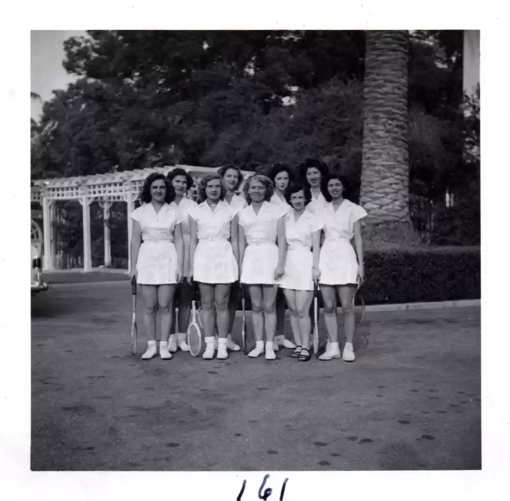 161- Ambassador College Tennis Players